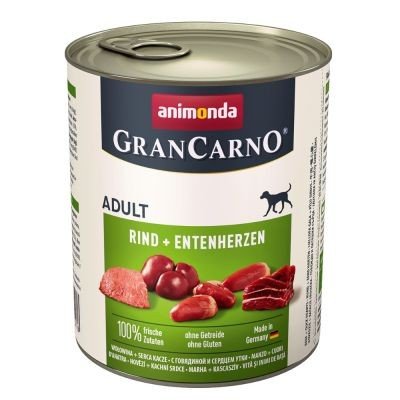 GRANCARNO Adult su jautiena ir ančių širdelėmis