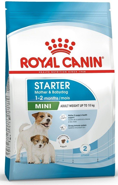 ROYAL CANIN Mini Starter sausas pašaras jauniems šuniukams