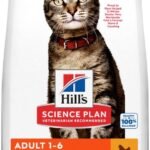 Hill's Science Plan Feline Adult Chicken (vištiena) sausas maistas katėms