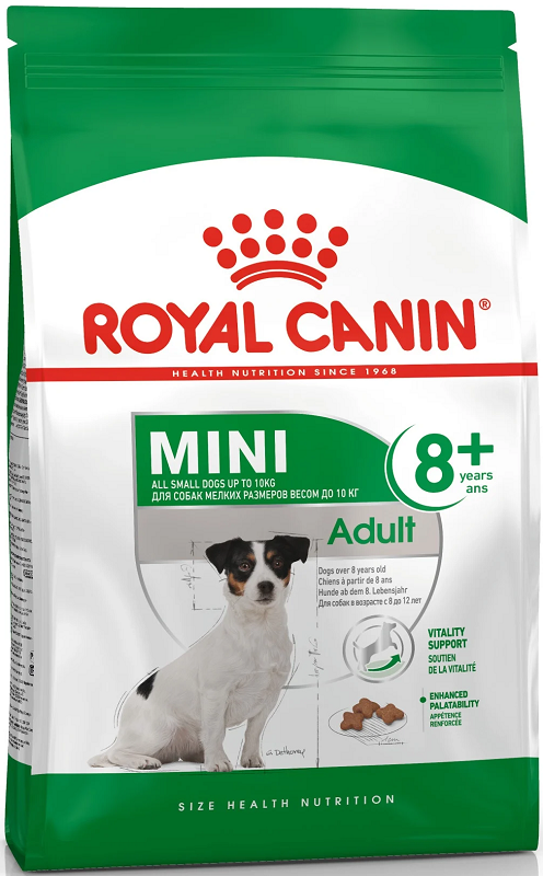 ROYAL CANIN Mini 8+ sausas pašaras šunims 8 kg