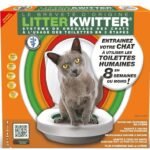 Litter Kwitter -mokymosi priemonė katėms naudotis unitazu