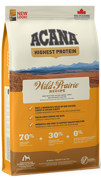 ACANA Wild Prairie Dog sausas pašaras šunims