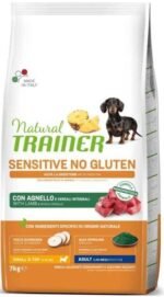 Natural Trainer Sensitive ADULT MINI LAMB (ėriena) sausas pašaras šunims 2kg