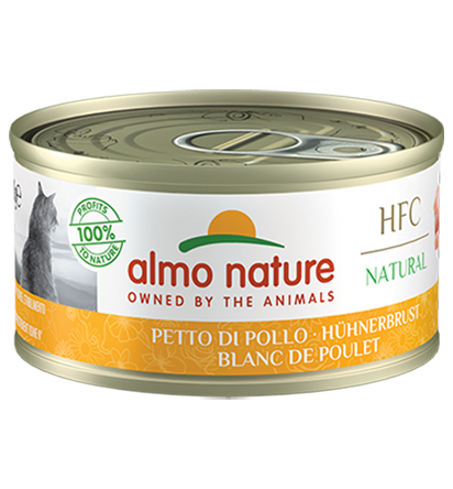 Almo Nature HFC Chicken Breast šlapias maistas katėms
