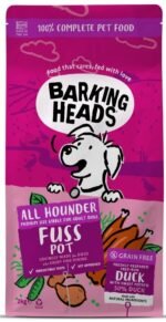 BARKING HEADS Fuss Pot Duck Pašaras Šunims Su Antiena