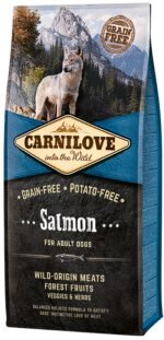 Carnilove Salmon for Adult sausas pašaras šunims su lašiša