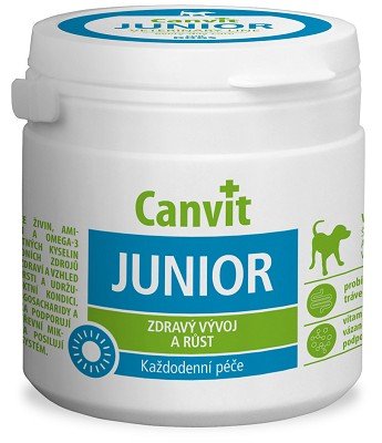 Canvit Junior tabletės šunims