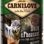 CarniLove Wild Meat Duck & Pheasant konservai šunims