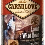 CarniLove Wild Meat Lamb & Wild Boar konservai šunims