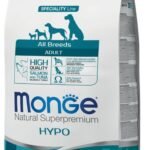 Monge All Breeds Hypoallergenic (lašiša/tunas) sausas pašaras šunims