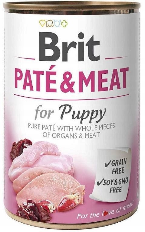 BRIT CARE Chicken&Turkey for Puppy konservai šuniukams iki 1 metų