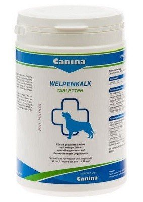 Canina Welpenkalk tabletės jauniems šuniukams