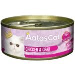 Aatas Cat Creamy Chicken & Crab konservai katėms