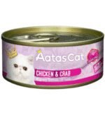 Aatas Cat Creamy Chicken & Crab konservai katėms
