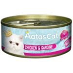 Aatas Creamy Chicken&Sardine konservai katėms