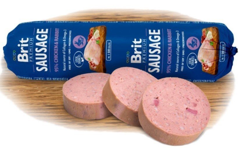 Brit Premium dešra su vištiena ir triušiena šunims