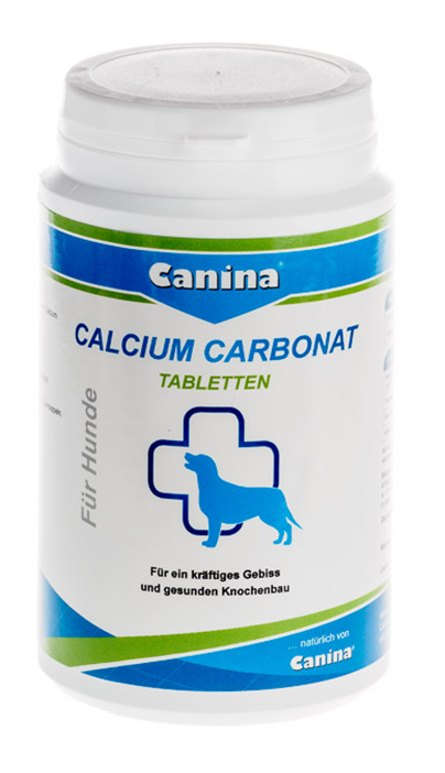 Canina Calcium Carbonat tabletės šunims N350, 350g