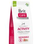 Brit Care Sustainable Activity Chicken&Insect sausas maistas šunims su vištiena vabzdžiais
