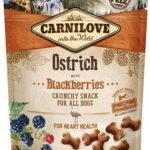 Carni Love Ostrich with Blackberries with fresh meat skanėstas šunims