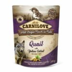 Carnilove Pate Quail with Yellow Carrot 300g kons. šunims