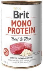 Brit Care Mono Protein Beef&Rice konservai šunims su jautiena