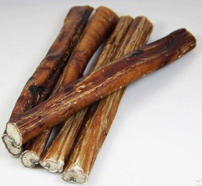 Džiovinti buivolų peniai 15 cm skanėstas šunims