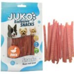 Juko skanėstas džiovintos antienos juostelės 70g