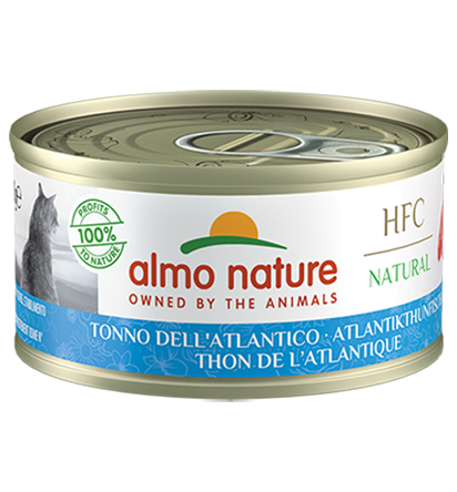 Almo Nature HFC Atlantic tuna šlapias maistas katėms