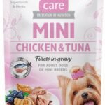 Brit Care Mini konservai su vištienos ir tuno filė mažų veislių šunims