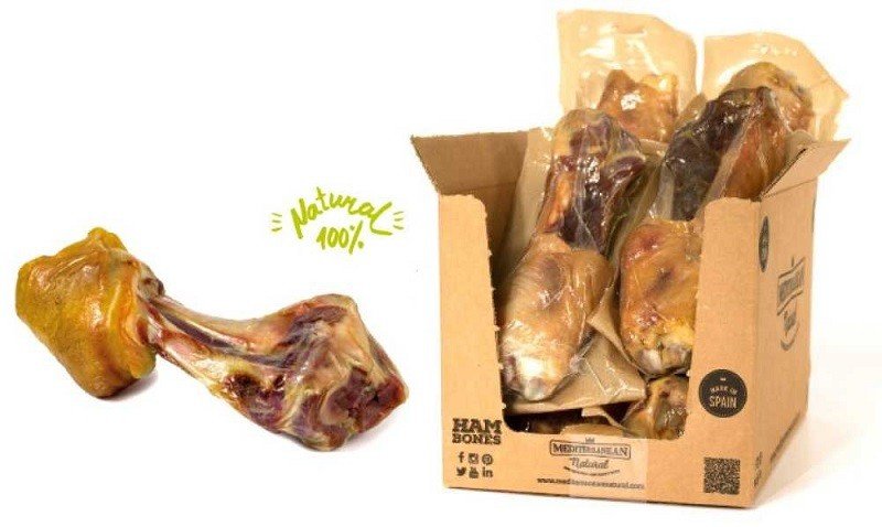 Serrano Mega Meaty Ham Bone 550g šunų skanėstas