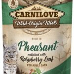 Carnilove Pheasant konservai katėms su fazaniena ir aviečių lapais