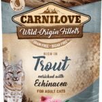 Carnilove Trout konservai katėms su upėtakiu ir ežiuole