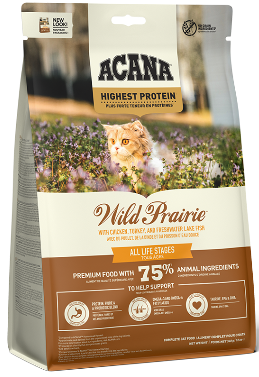 Acana Wild Prairie Cat sausas maistas katėms
