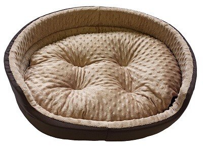 Gyvūno guolis minkštas su pagalve 45x45x15cm