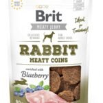 Brit Jerky Rabbit Meaty Coins skanėstas šunims
