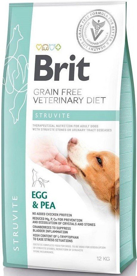 Brit GF Veterinary Diets sausas maistas šunims Struvite