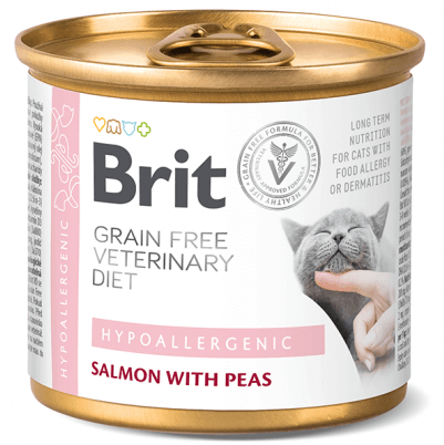 Brit Veterinary Diets Hypoallergenic konservai katėms