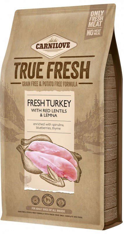 Carnilove True Fresh Turkey (kalakutiena) sausas pašaras šunims
