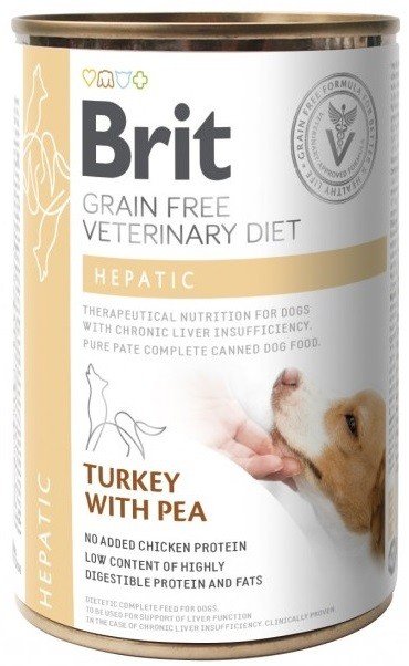 Brit Veterinary Diets Hepatic konservai šunims Brit Veterinary Diets Hepatic konservai šunims
