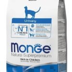 Monge Urinary Rich in Chicken sausas maistas katėms