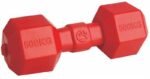 Žaislas šuniui guminis raudonas hantelis, 20cm
