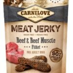 Carnilove Dog Jerky Beef with Beef Muscle Fillet skanėstas šunims