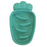 Dubenėlis plastikinis lėtam valgymui, 20x30cm morkos formos