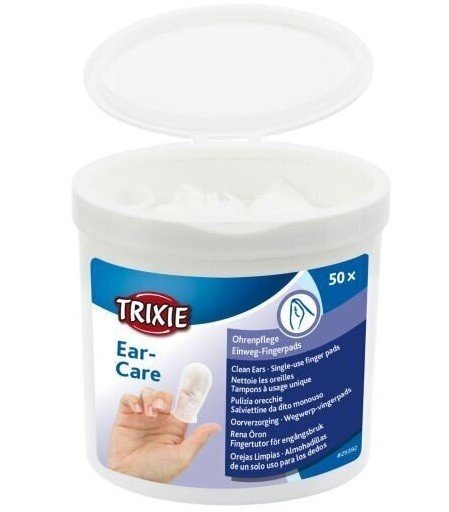 Antpirščiai ausų priežiūrai, 50 vnt.