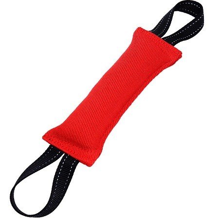 Žaislas šuniui treniravimo pelė įvairių spalvų, 2 kilpos