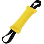 Žaislas šuniui treniravimo pelė įvairių spalvų, 2 kilpos