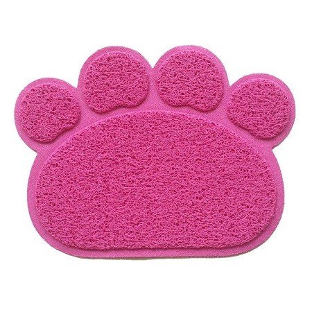 Kilimėlis katės tualetui, pėdutės formos, 40x30 cm