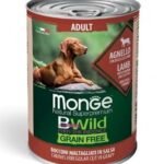 Monge Bwild adult konservai šunims su ėriena 400 g