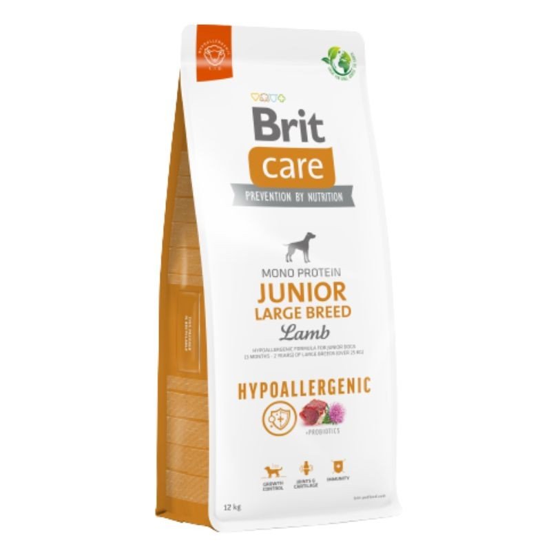 Brit Care Junior HP Large Breed Lamb sausas maistas šunims