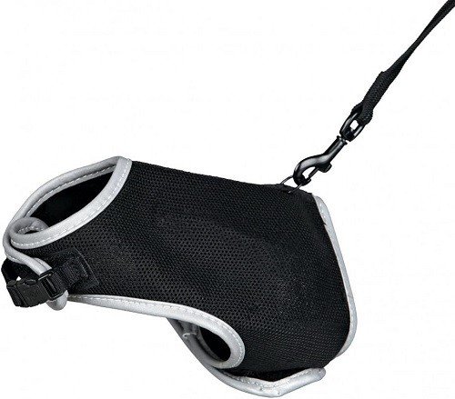 TRIXIE Kačių petnešos minkštos su pavadėliu, 24-42 cm, 1.20 m